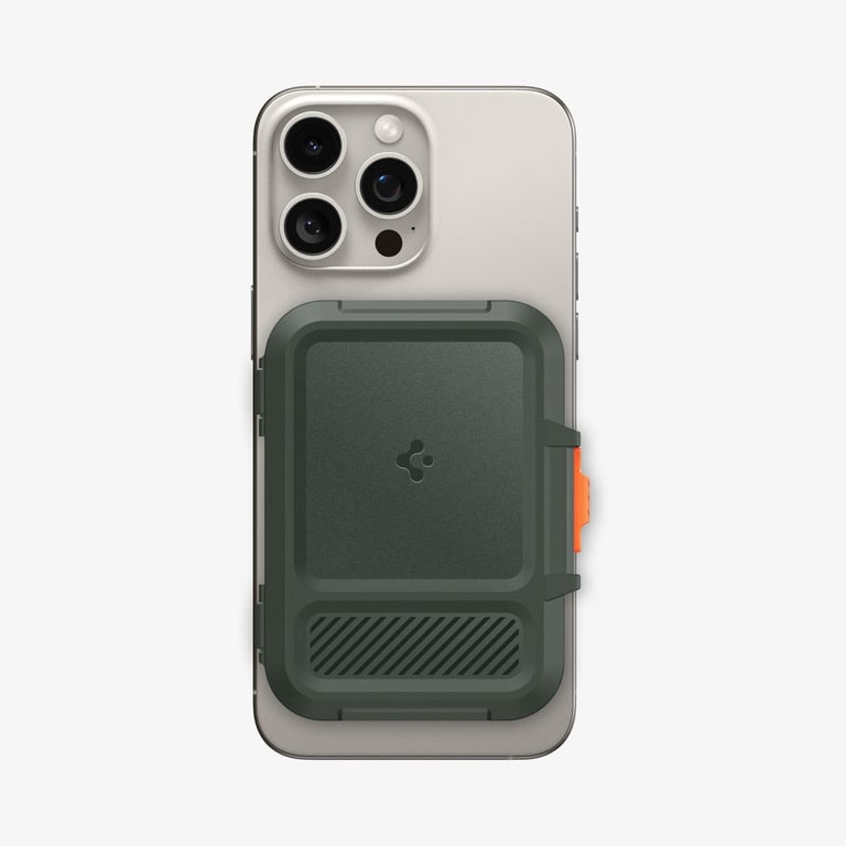 Spigen MagSafe Card Holder Lock Fit (MagFit) Zielony