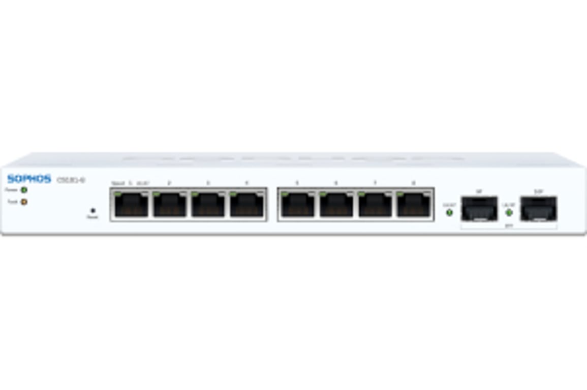 Sophos CS101-8 Zarządzany Gigabit Ethernet (10/100/1000) Srebrny C18ATCHEK