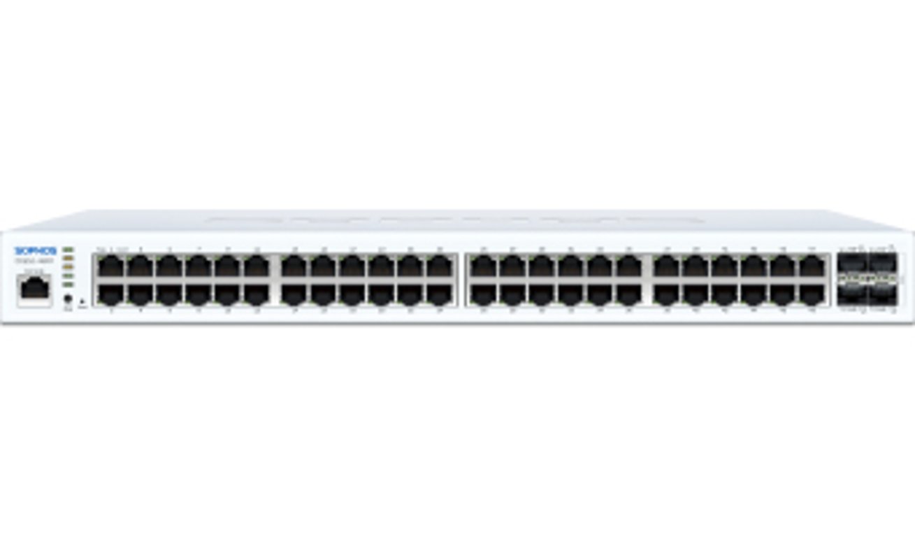 Sophos CS110-48FP Zarządzany Gigabit Ethernet (10/100/1000) Obsługa PoE 1U Srebrny