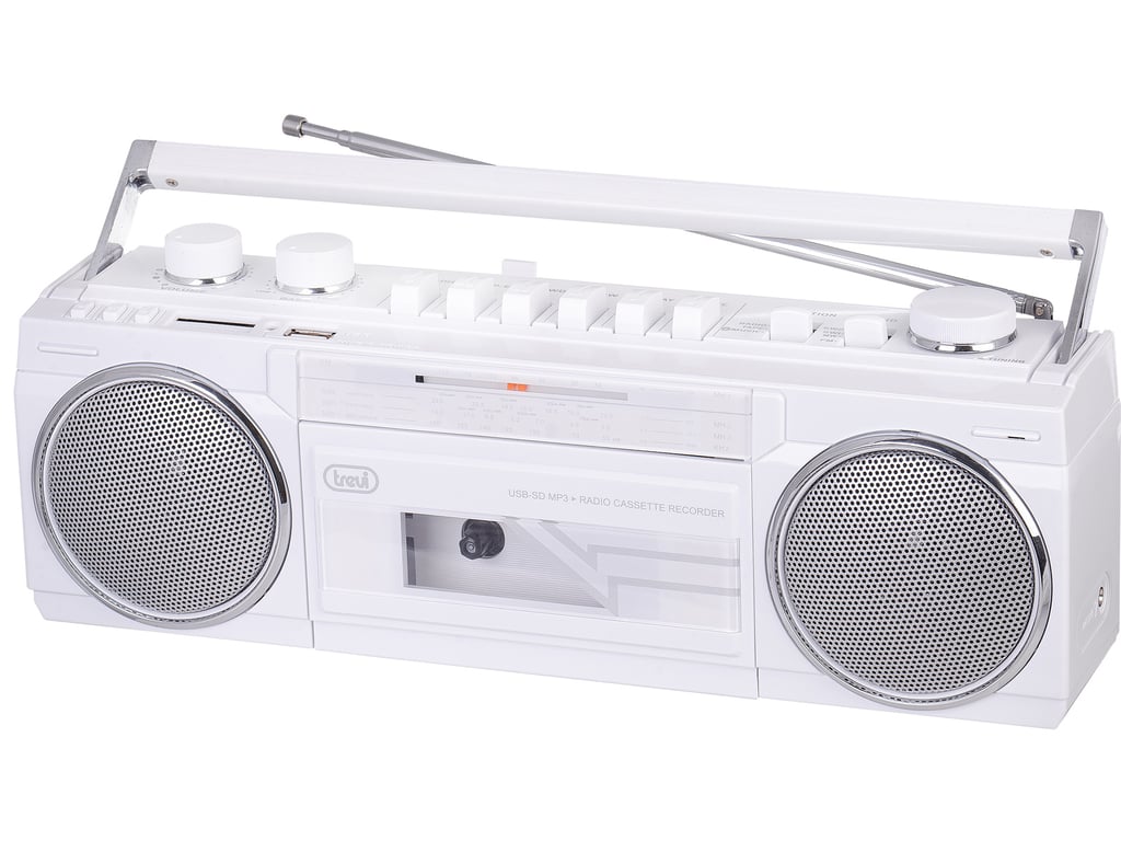 Trevi RR 501 BT Przenośny Biały