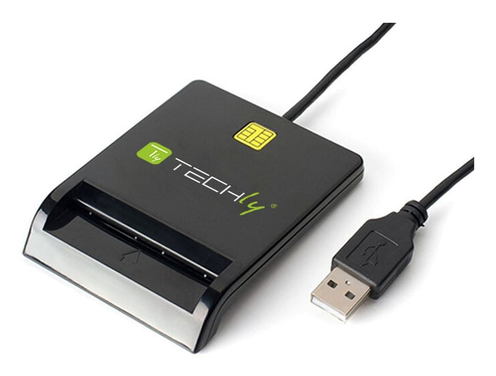 Techly I-CARD CAM-USB2TY2 czytnik do kart chipowych Wewnętrzna USB USB Typu-A Czarny I-CARD CAM-USB2TY2