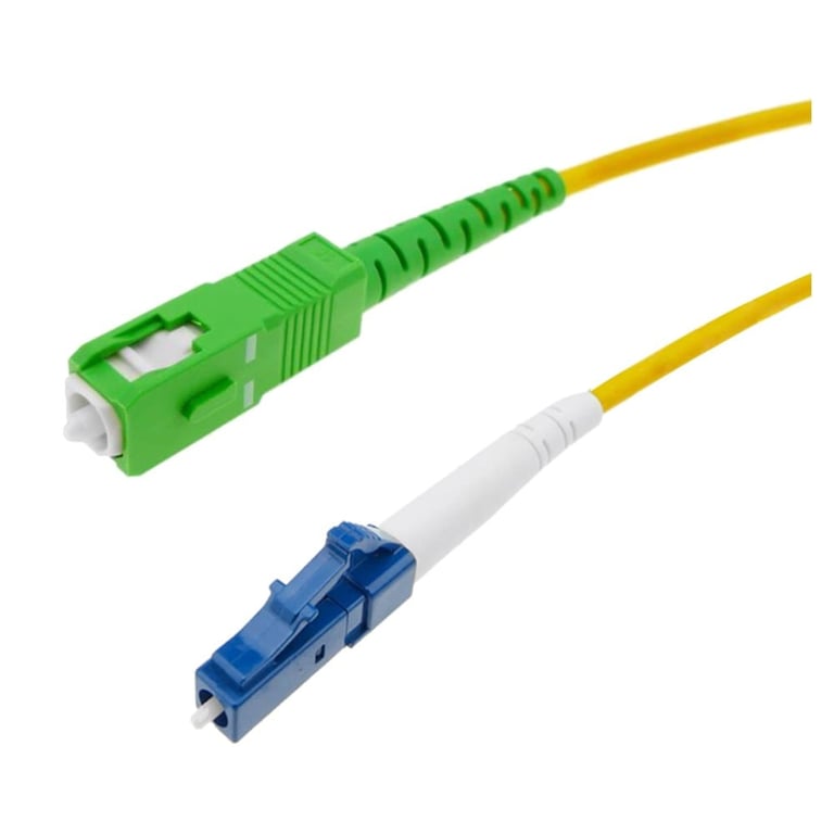 Techly ILWL D9-MAL-020TY kabel InfiniBand / światłowodowy 1 m LC SC LC/SC Żółty ILWL D9-MAL-020TY