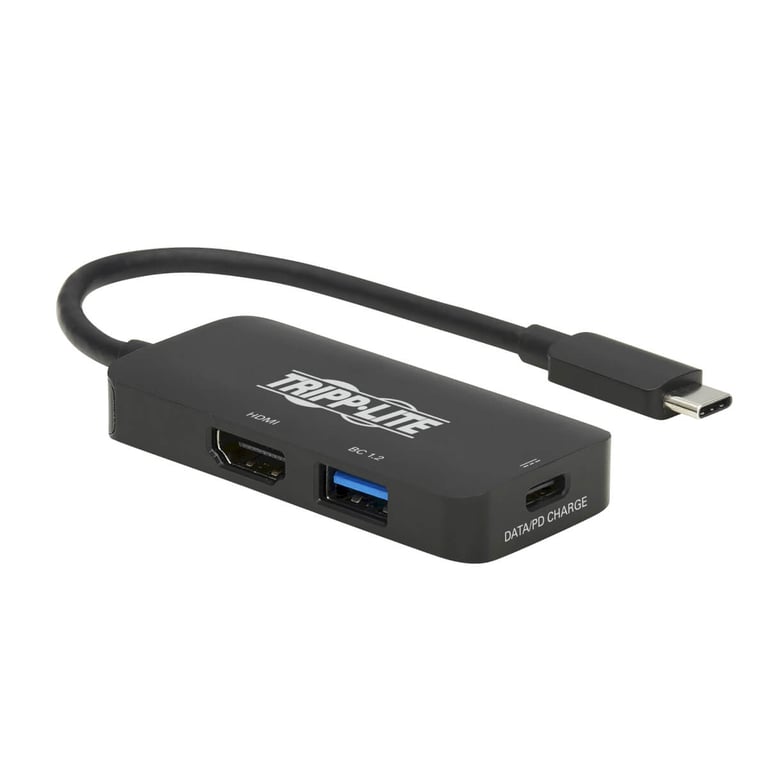 Tripp Lite U444-06N-H4UBC2 stacja dokująca Przewodowa USB 3.2 Gen 1 (3.1 Gen 1) Type-C Czarny
