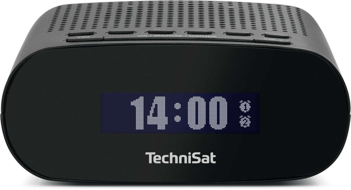 TechniSat TECHNIRADIO 50 Zegar Analogowe i cyfrowe Czarny