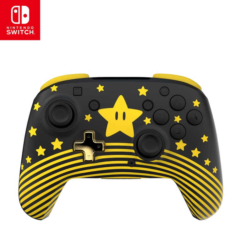 Turtle Beach Rematch Czarny, Złoto, Żółty Bluetooth Gamepad Nintendo Switch, Nintendo Switch Lite, Nintendo Switch OLED