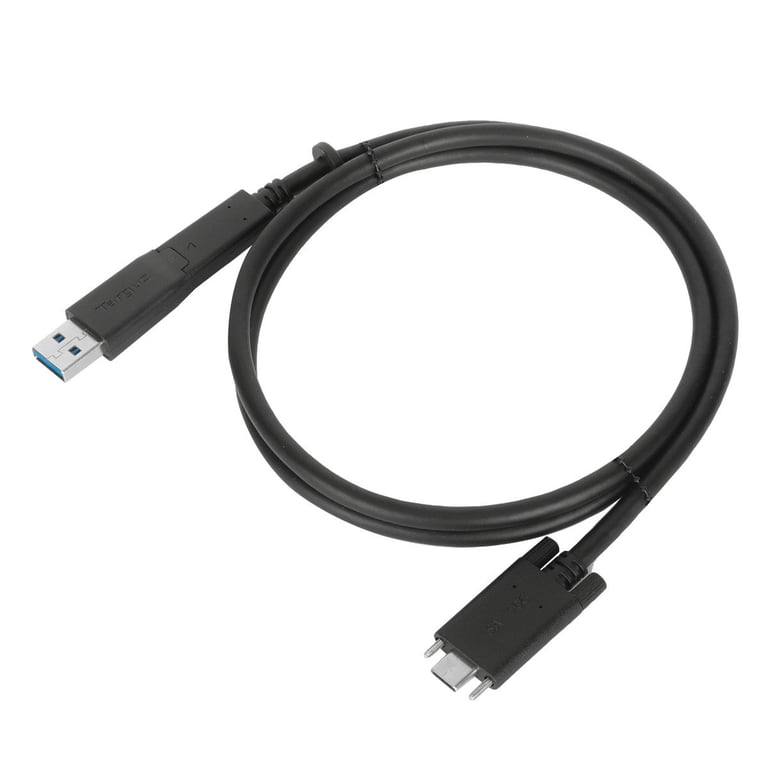Targus ACC1133GLX kabel USB USB 3.2 Gen 1 (3.1 Gen 1) 1 m USB C Czarny ACC1133GLX