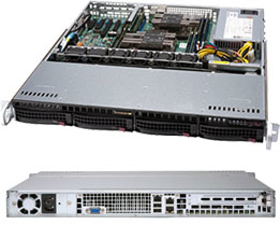 Supermicro SuperChassis 813MF2TQC-505CB Stojak Czarny 500 W CSE-813MF2TQC-505CB