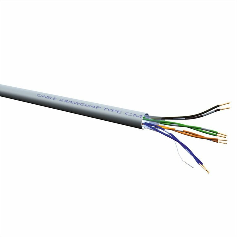 VALUE 21.99.0596 kabel sieciowy Szary 300 m Cat5e U/UTP (UTP) 21.99.0596