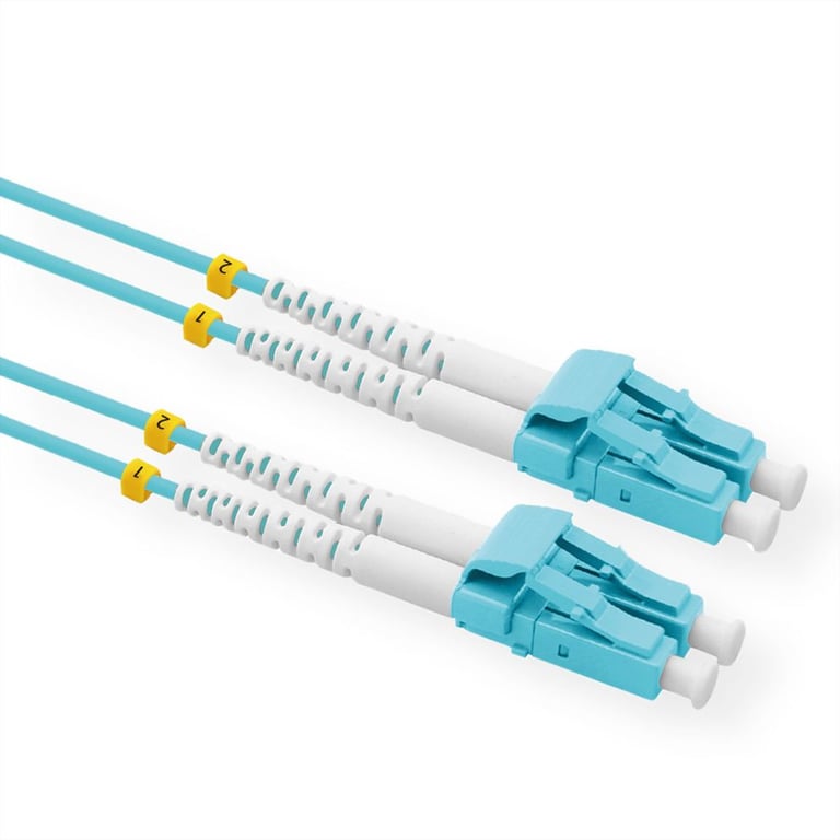 VALUE 21.99.8822 kabel InfiniBand / światłowodowy 2 m LC Turkusowy 21.99.8822