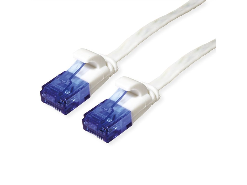 VALUE 21.99.2060 kabel sieciowy Biały 0,5 m Cat6a U/UTP (UTP)