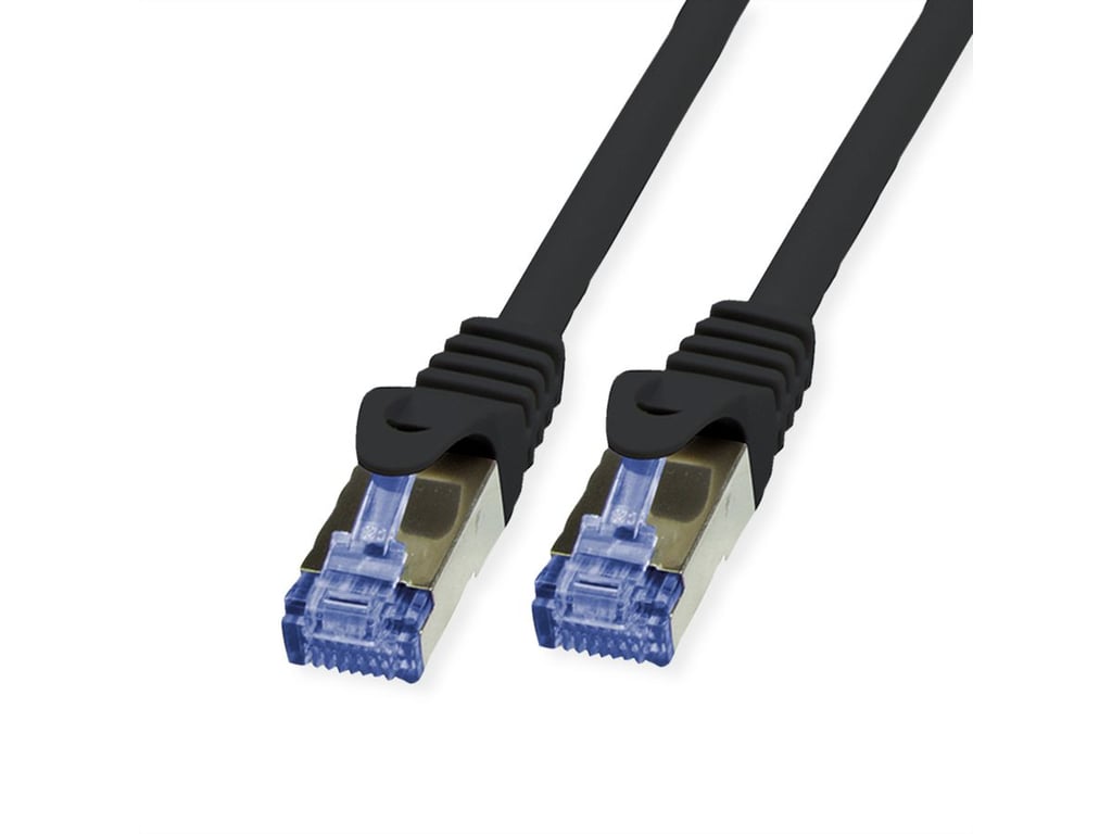VALUE 21.99.0721 kabel sieciowy Czarny 30 m Cat6a S/FTP (S-STP) 21.99.0721