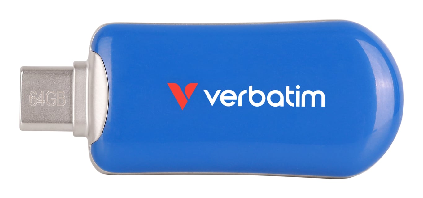 Verbatim 30232 pamięć USB 64 GB USB Type-C 3.2 Gen 1 (3.1 Gen 1) Niebieski 30232