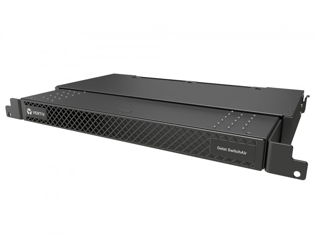 Vertiv SA1-01002 obudowa urządzeń sieciowych 1U Czarny SA1-01002