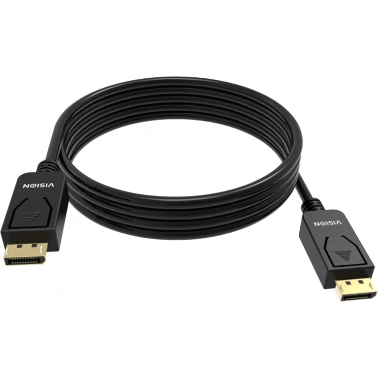 Vision TC 2MDP8K/BL kabel DisplayPort 2 m Czarny