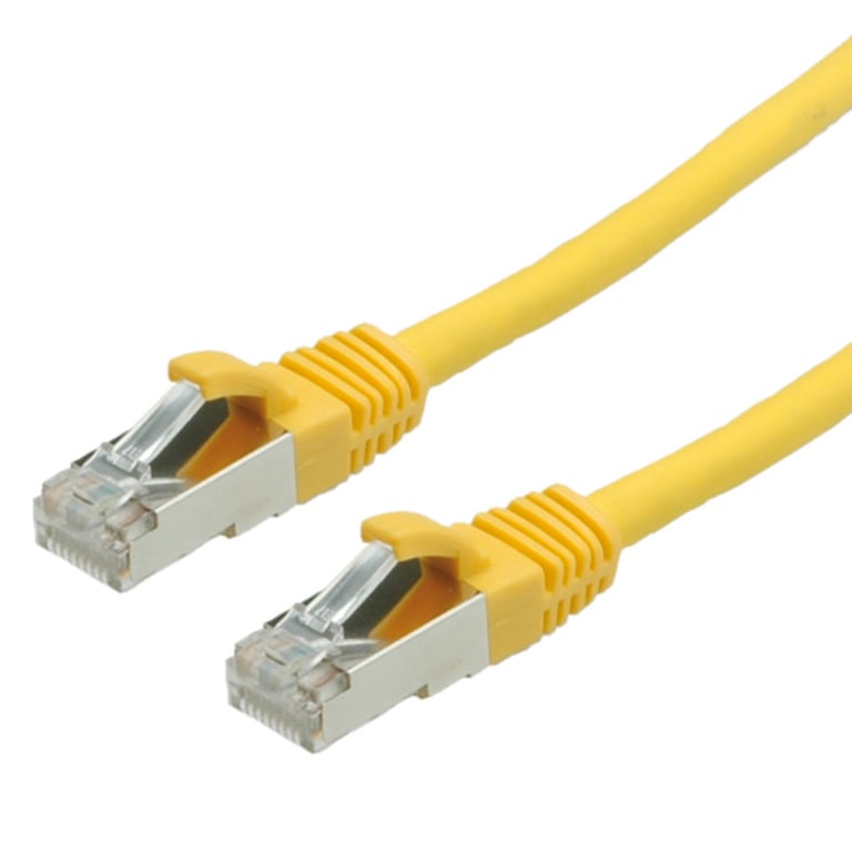 VALUE 21.99.1222 kabel sieciowy Żółty 0,5 m Cat6 S/FTP (S-STP)