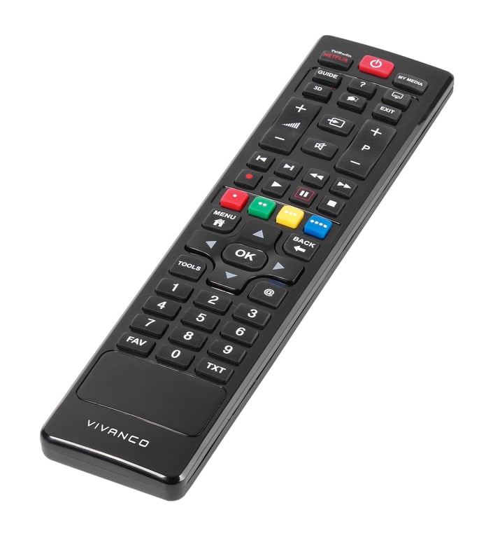Vivanco RR 280 pilot TV Naciśnij przyciski