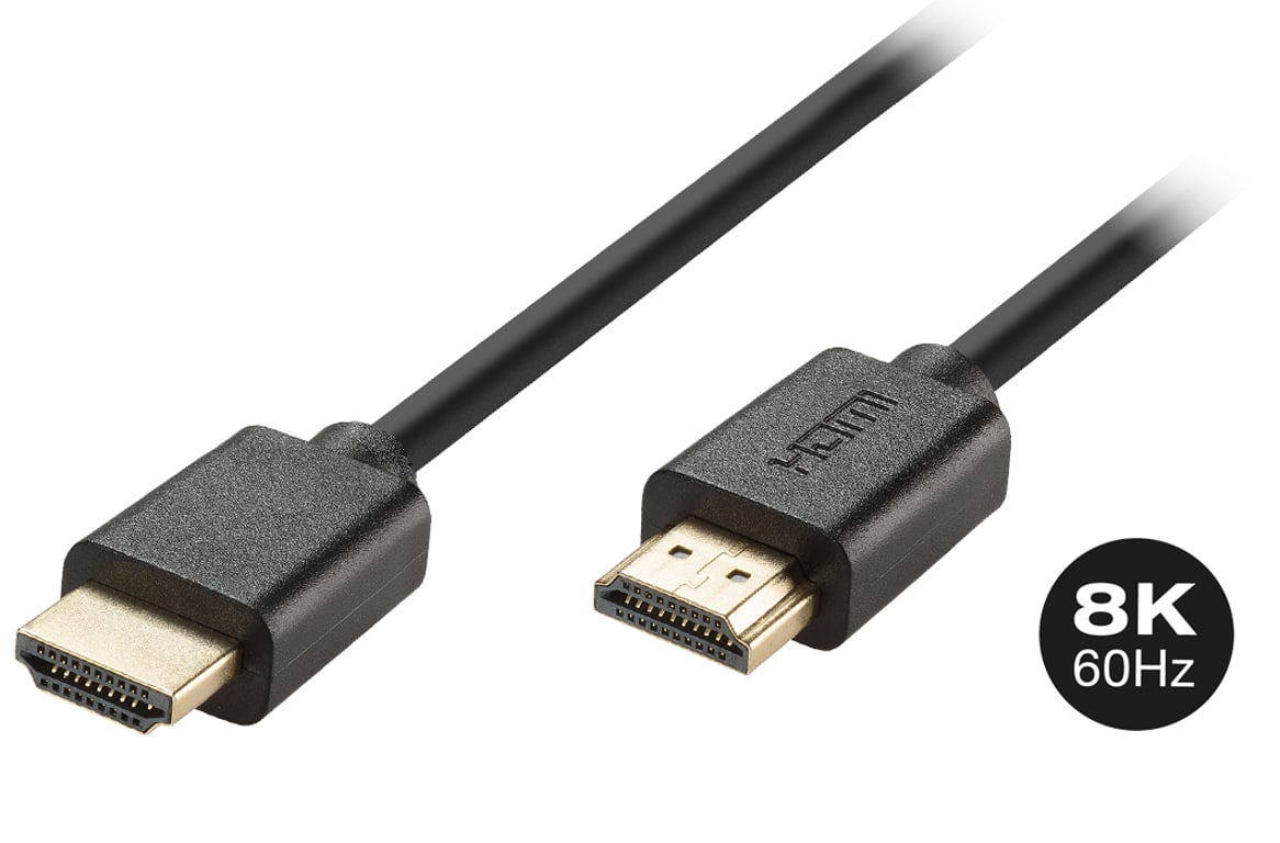 Vivanco 47176 kabel HDMI 2 m HDMI Typu A (Standard) Czarny 47176