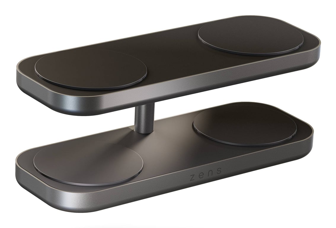 ZENS ZEQC01B/00 ładowarka do urządzeń przenośnych Słuchawki, Smartfon, Smartwatch Czarny Prąd przemienny Bezprzewodowe ładowanie Szybkie ładowanie Wewnętrzna