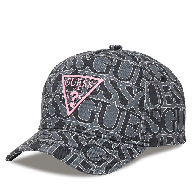 Czapka z daszkiem Guess H5YZ03 WO08O Szary