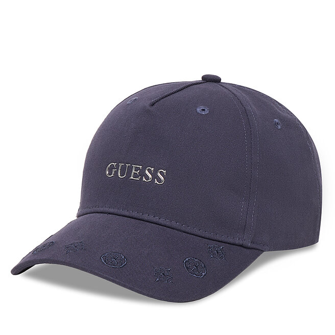 Czapka z daszkiem Guess V5YZ01 WFKN0 Granatowy