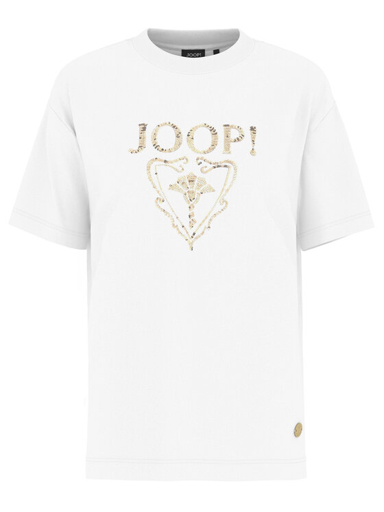 JOOP! T-Shirt 58 253JE58Tomma 30047768 Biały Regular Fit