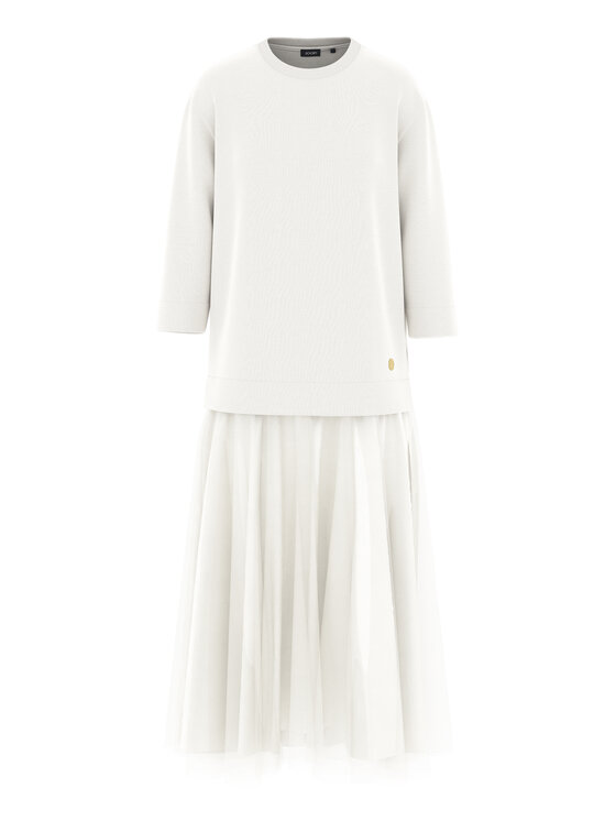 JOOP! Sukienka codzienna 58 253JE58Taren 30047770 Écru Regular Fit