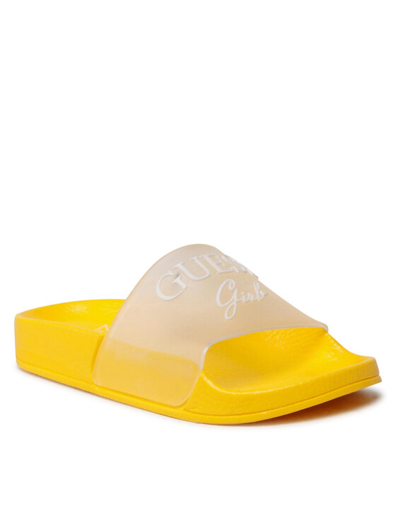 Guess Klapki Dina FI6DIN ELE19 Przezroczysty