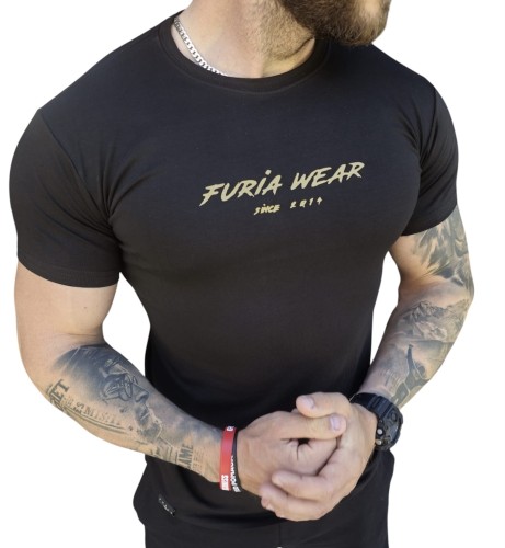 Koszulka czarna męska Furia