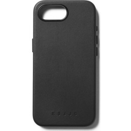 Mujjo Etui Full Leather Case do MagSafe do iPhone 16e, czarne
