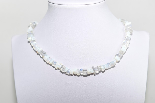 Choker Naszyjnik Opal Kamień naturalny