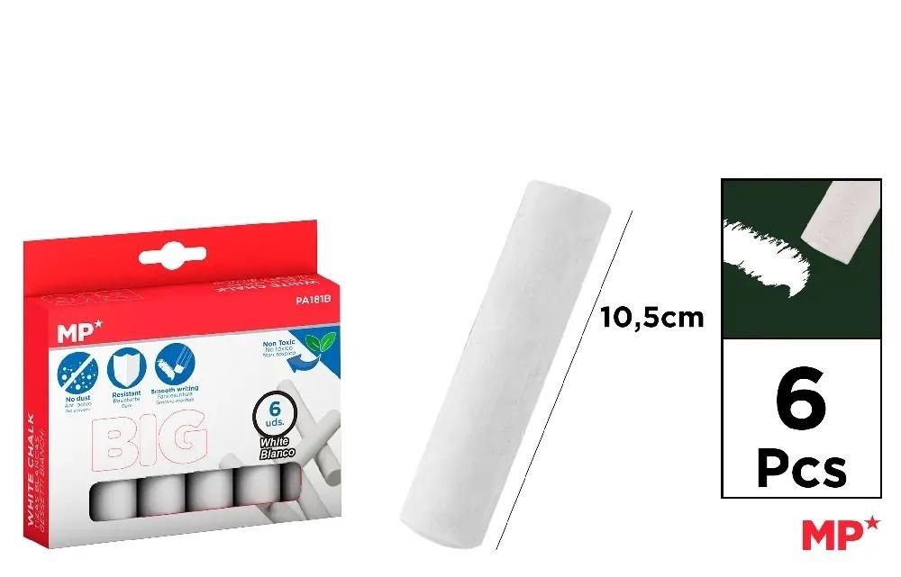 Mp Main Paper Kreda biała 10,5cm 6 szt.