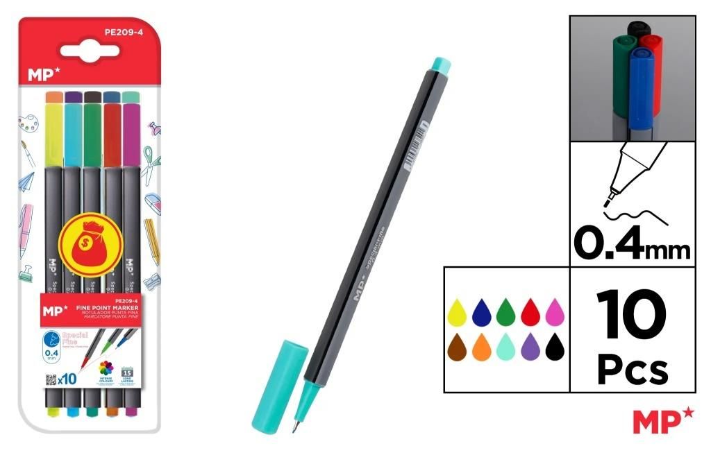 Mp Main Paper Cienkopis 0.4mm 10 szt.