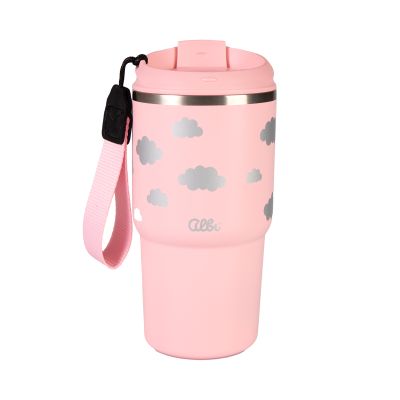 Termokubek deluxe 500ml różowy ALBI