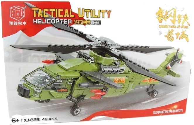 Klocki - Helikopter - 463 elementy - klocki