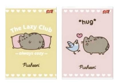 Zeszyt A4 laminowany Pusheen
