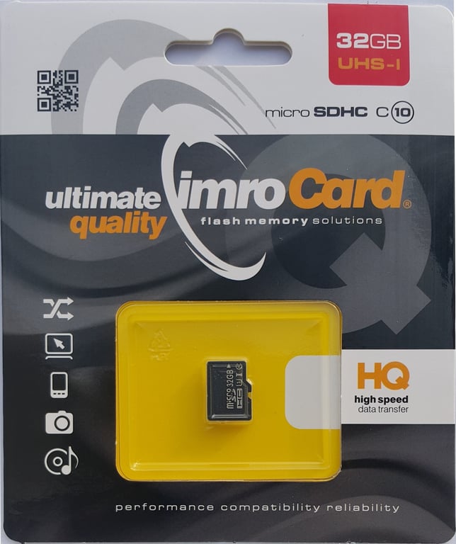 IMRO 10/32G UHS-I pamięć flash 32 GB MicroSDHC Klasa 10 10/32G UHS-I