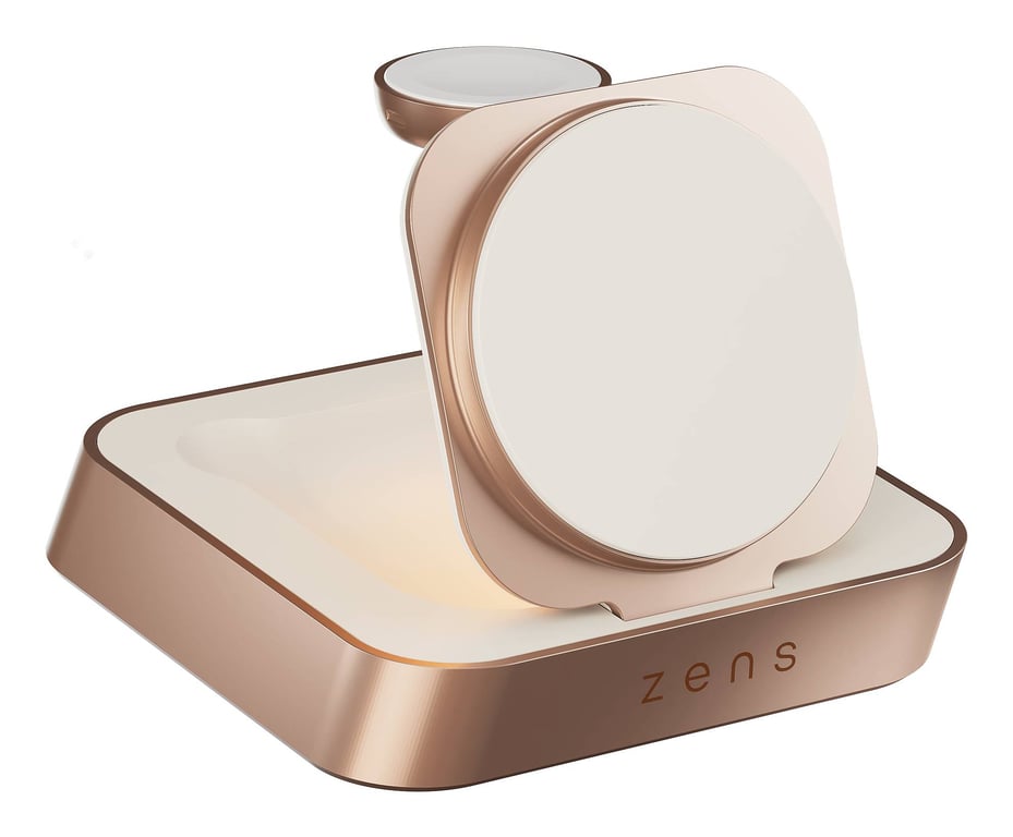 ZENS ZEDC28W/00 ładowarka do urządzeń przenośnych Słuchawki, Smartfon, Smartwatch Miedziany Prąd przemienny Bezprzewodowe ładowanie Szybkie ładowanie Wewnętrzna