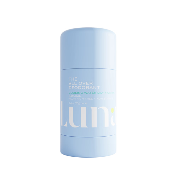 Luna Daily The All Over Deodorant-Extra-strength, Natural, Non-Staining Body Deodorant Stick-Cooling 70 g Naturalny dezodorant w sztyfcie