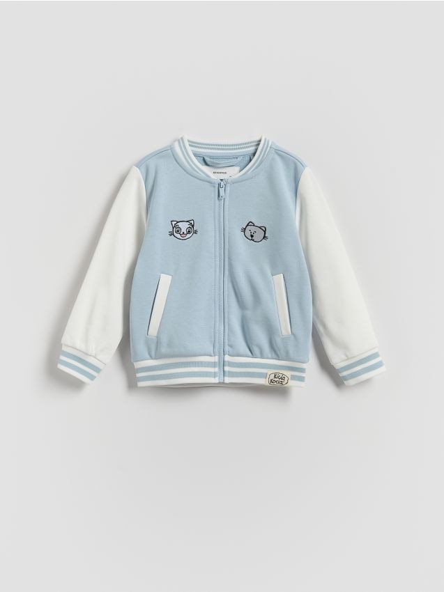 Reserved - Bluza Kicia Kocia - jasnoniebieski