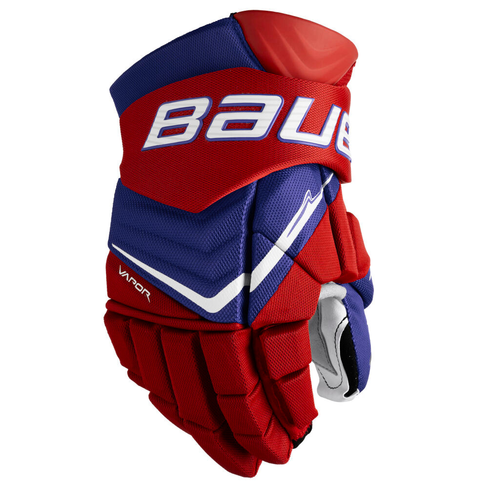 Rękawice hokejowe Bauer Vapor FLYLITE Royal/Red/White Intermediate 13 cali
