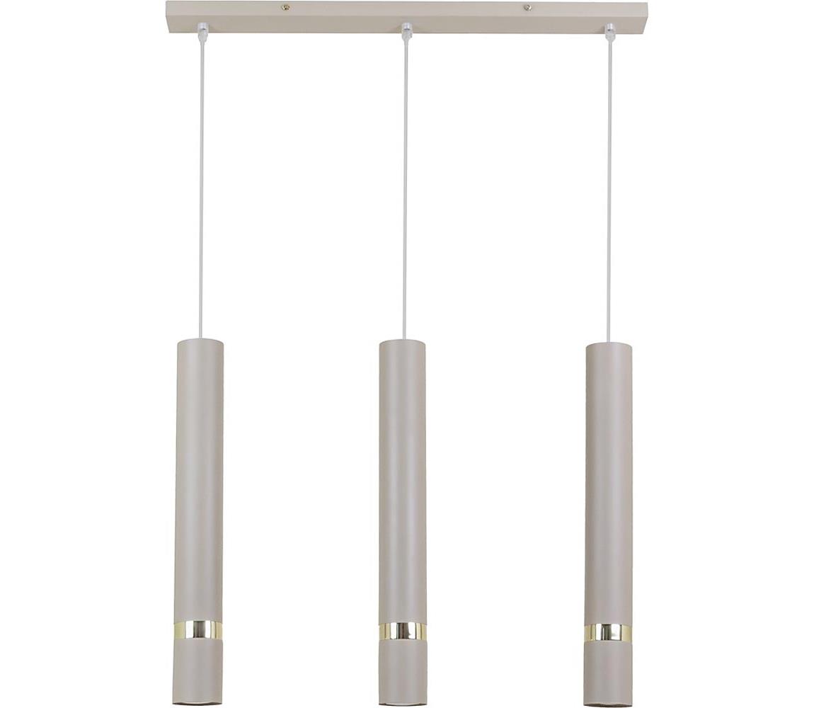 Brilagi - Żyrandol na lince POKER 3xGU10/25W/230V beżowy