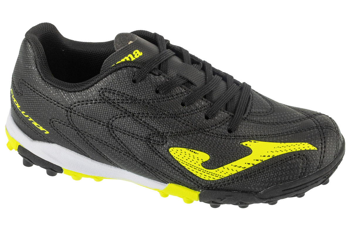 Joma Evolution Jr 2501 TF EVJW2501TF, dla chłopca, buty piłkarskie - turfy, Czarne