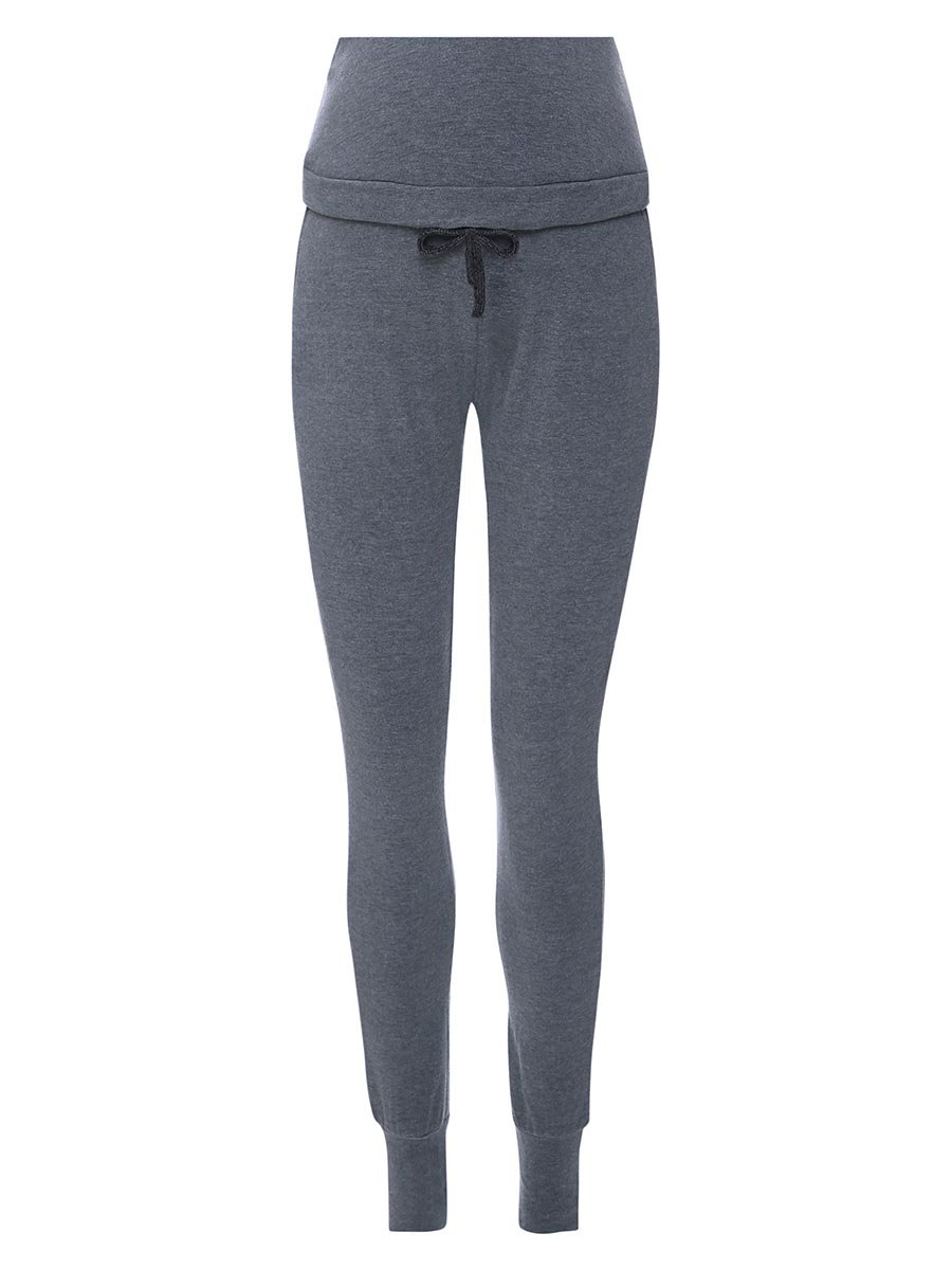 Damskie spodnie dresowe niebieskie Bellybutton Maternity, r.42