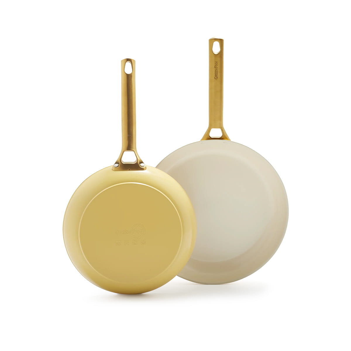 GreenPan komplet 2 patelni Padova Reserve 20x26cm light yellow