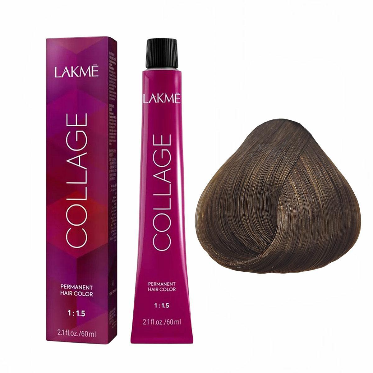 Lakme Collage, farba do włosów trwale koloryzująca, 6/30, 60ml