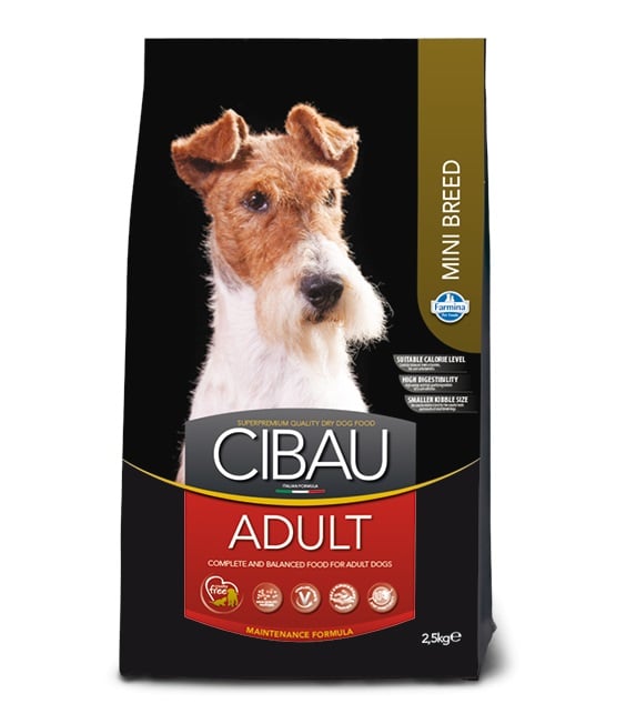 FARMINA Cibau Adult Mini karma dla dorosłych psów małych 2,5 kg