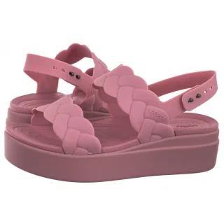 Sandały Brooklyn Woven Upper Lw Rosette 209977-6XX (CR383-c) Crocs