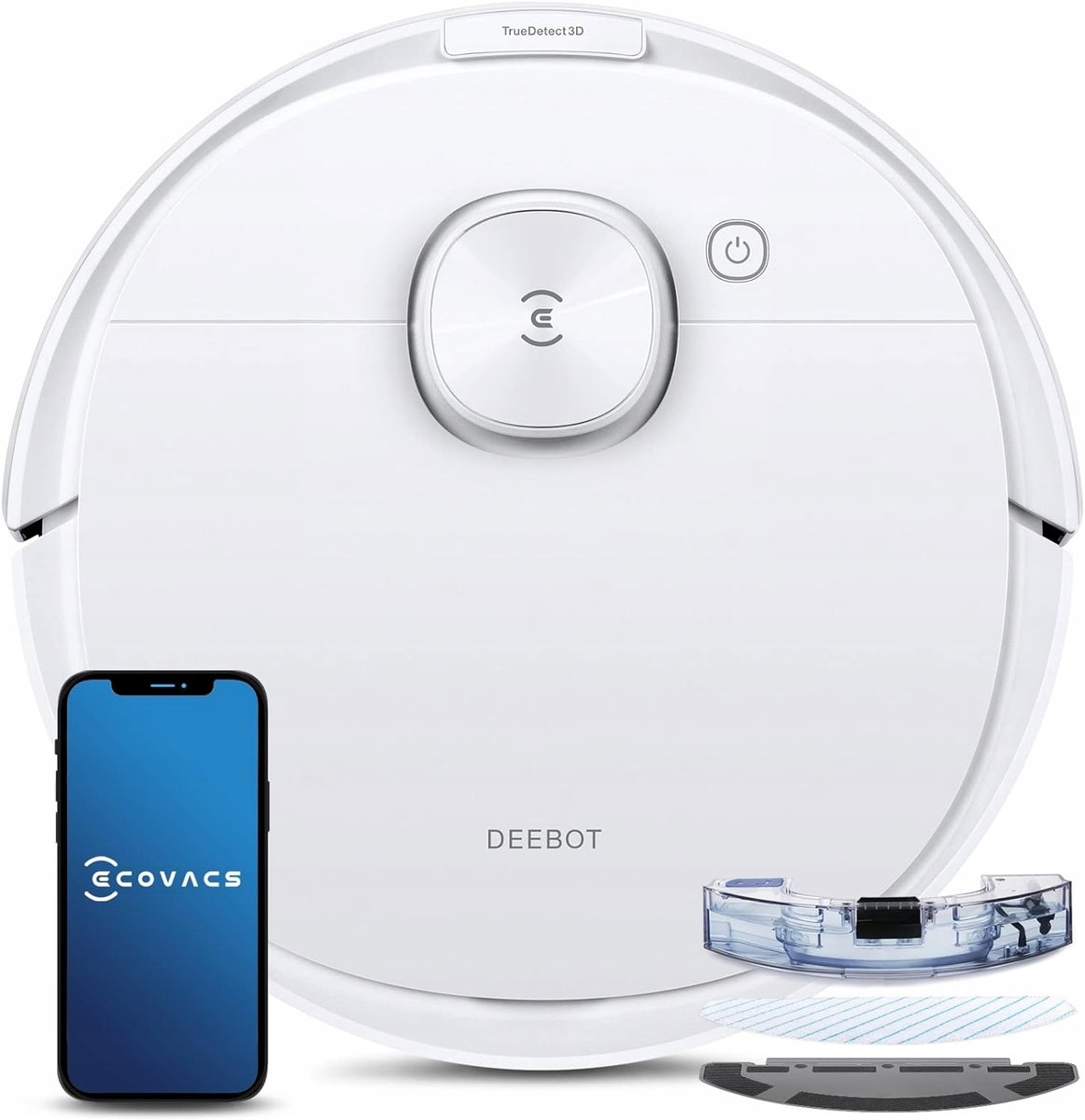 Ecovacs Deebot N8 Pro Biały
