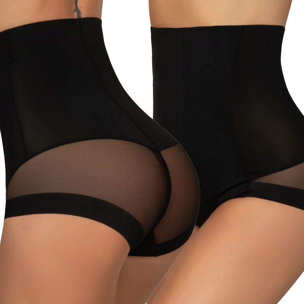 REWELACYJNE Majtki WYSZCZUPLAJĄCE damskie MODELUJĄCE z siateczką KORYGUJĄCE