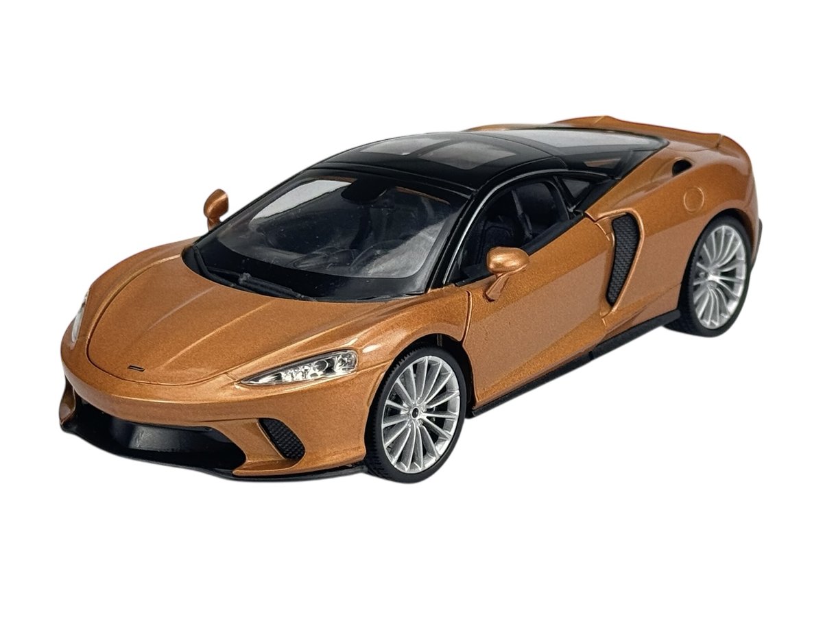WELLY McLAREN GT ZŁOTY 1:24 SAMOCHÓD NOWY METALOWY MODEL